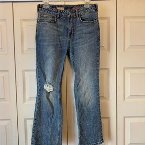 Pilcro Blue Denim Jeans, high rise